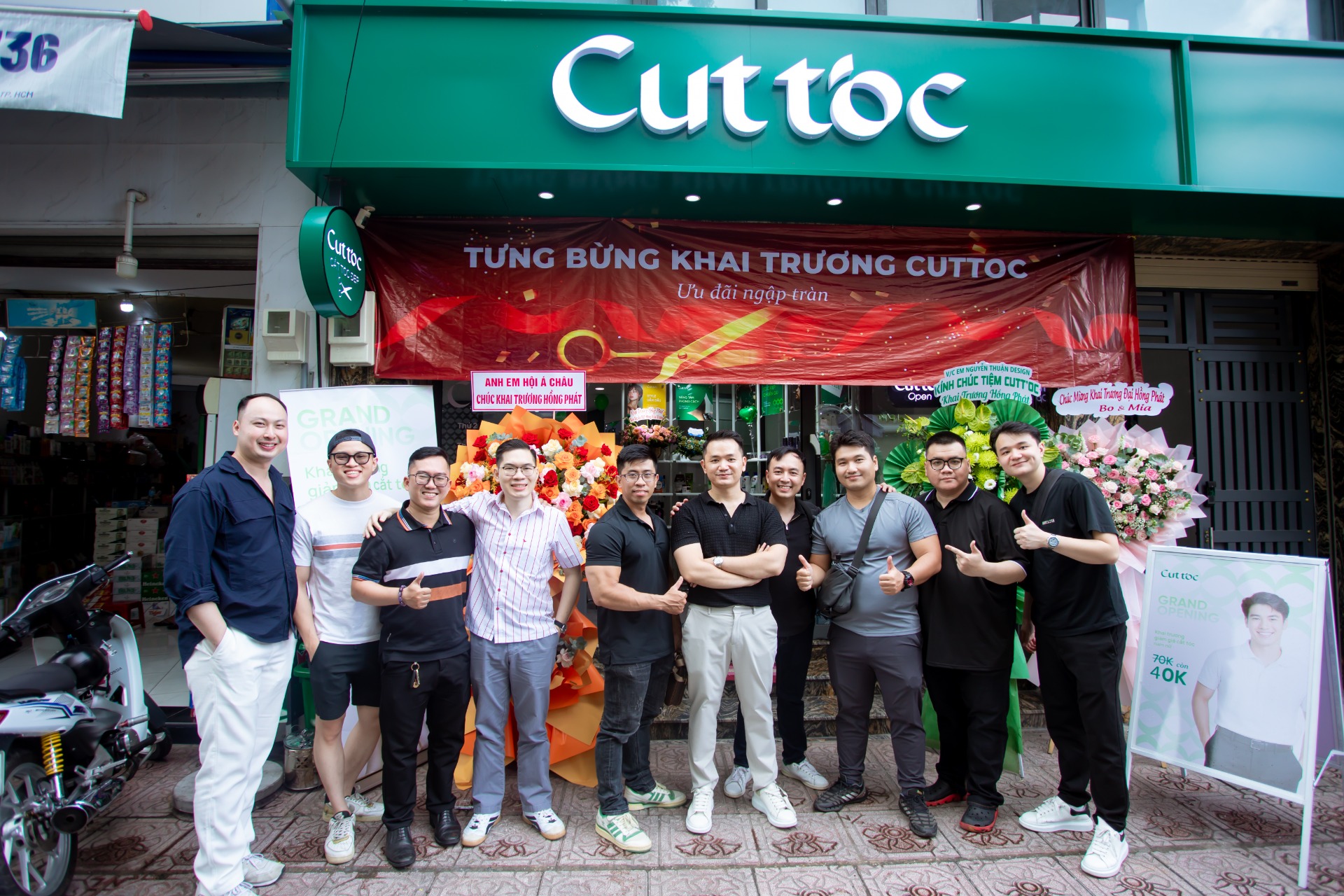 Cảm ơn bạn đã đến trải nghiệm tại Cuttoc – Khai trương rộn ràng, cảm xúc trọn vẹn!